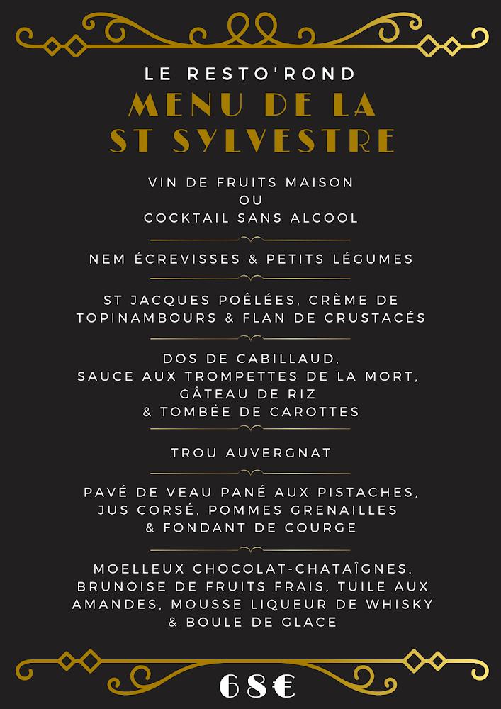 Le Resto'Rond - Menu Image 1